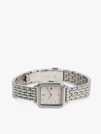 24-mm-Uhr mit quadratischem Zifferblatt