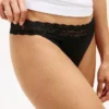 3er-Pack String mit Spitzenbesatz 3er-Pack String mit Spitzenbesatz