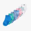 7er-Pack Socken für Babys mit Gänseblümchen-Muster