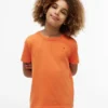 Alltags-T-Shirt mit Rundhalsausschnitt für Kinder Alltags-T-Shirt mit Rundhalsausschnitt für Kinder