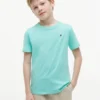 Alltags-T-Shirt mit Rundhalsausschnitt für Kinder Alltags-T-Shirt mit Rundhalsausschnitt für Kinder