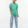 Alltags-T-Shirt mit Rundhalsausschnitt für Kinder Alltags-T-Shirt mit Rundhalsausschnitt für Kinder