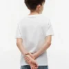 Alltags-T-Shirt mit Rundhalsausschnitt für Kinder Alltags-T-Shirt mit Rundhalsausschnitt für Kinder