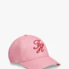 Baseballcap mit gesticktem Schriftzug-Monogramm
