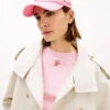 Baseballcap mit gesticktem Schriftzug-Monogramm