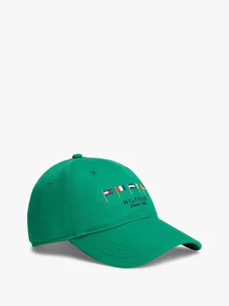 Baseballcap mit gestickten nautischen Flaggen Baseballcap mit gestickten nautischen Flaggen