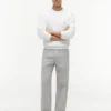 Baumwoll-Leinen-Mischung Relaxed-Hose Baumwoll-Leinen-Mischung Relaxed-Hose