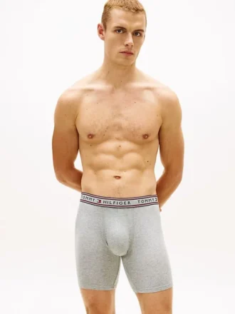 Baumwoll-Stretch-Boxershorts 3er-Pack