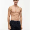 Bedruckte gewebte Boxershorts, 3er-Pack