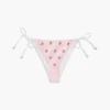Bikini-Unterteile mit durchgehendem Schriftzug-Monogramm Bikini-Unterteile mit durchgehendem Schriftzug-Monogramm