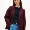 Blazer aus Wollmischung in lockerer Passform Blazer aus Wollmischung in lockerer Passform
