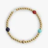 Boho-Armband mit bunten Perlen Boho-Armband mit bunten Perlen