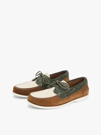 Bootsschuhe aus Wildleder