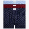 Boxershorts mit durchgehendem Monogramm-Muster, 3er-Pack
