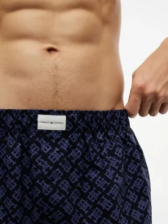 Boxershorts mit durchgehendem Monogramm-Muster, 3er-Pack