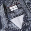 Camp-Hemd mit klassischer Passform und Bandana-Patchwork