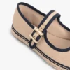 Canvas-Espadrilles im Mary-Jane-Stil Canvas-Espadrilles im Mary-Jane-Stil