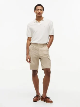 Cargo-Shorts aus Stretch-Twill mit lockerer Passform