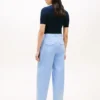 Chino mit Plissee aus Twill Chino mit Plissee aus Twill