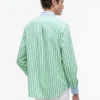 Classic Fit Mix Stripe Paper-Touch Hemd Classic Fit Mix Stripe Paper-Touch Hemd