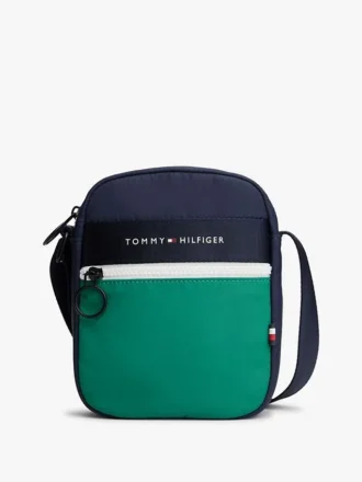 Colorblock Mini Reporter Bag