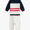 Colorblock-Set aus Oberteil und Jogginghose für Babys Colorblock-Set aus Oberteil und Jogginghose für Babys