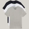Cotton Classics Unterhemd mit V-Ausschnitt, 3er-Pack