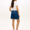 Denim-Shorts mit Gürtel und hoher Leibhöhe Denim-Shorts mit Gürtel und hoher Leibhöhe