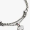 Doppellagiges Armband mit Herzanhänger Doppellagiges Armband mit Herzanhänger