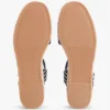 Espadrille mit Keilabsatz und bretonischen Streifen