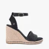Espadrille-Sandale mit Keilabsatz aus Raffia Espadrille-Sandale mit Keilabsatz aus Raffia