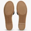 Espadrille-Sandale mit Schriftzug-Monogramm Espadrille-Sandale mit Schriftzug-Monogramm