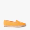 Espadrilles aus Canvas mit Schriftzug-Monogramm Espadrilles aus Canvas mit Schriftzug-Monogramm