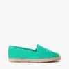 Espadrilles aus Canvas mit Schriftzug-Monogramm Espadrilles aus Canvas mit Schriftzug-Monogramm