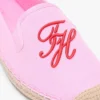Espadrilles aus Canvas mit Schriftzug-Monogramm Espadrilles aus Canvas mit Schriftzug-Monogramm