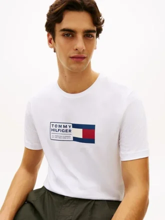 Flag Box Logo T-Shirt