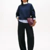 Fleece-Sweatshirt im Lagen-Look Fleece-Sweatshirt im Lagen-Look