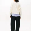 Fleece-Sweatshirt im Lagen-Look Fleece-Sweatshirt im Lagen-Look