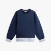 Fleece-Sweatshirt im Lagen-Look Fleece-Sweatshirt im Lagen-Look