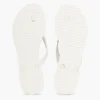 Flip-Flops mit Metallbeschlägen und TH-Schriftzug