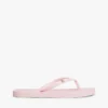 Flip-Flops mit Monogramm-Metallbeschlägen Flip-Flops mit Monogramm-Metallbeschlägen
