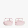 Flip-Flops mit Monogramm-Metallbeschlägen Flip-Flops mit Monogramm-Metallbeschlägen