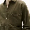 Garment-Dyed Denim Chore Jacket Garment-Dyed Denim Chore Jacket