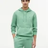 Garment-Washed Terry Hoodie