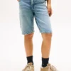 Gerade geschnittene Jeansshorts für Kinder Gerade geschnittene Jeansshorts für Kinder