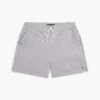 Gestreifte 7″-Badehose