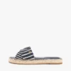 Gestreifte Espadrille-Sandale aus Canvas Gestreifte Espadrille-Sandale aus Canvas