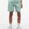 Gestreifte Shorts mit Monogramm-Logo für Kinder
