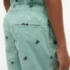 Gestreifte Shorts mit Monogramm-Logo für Kinder
