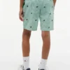 Gestreifte Shorts mit Monogramm-Logo für Kinder